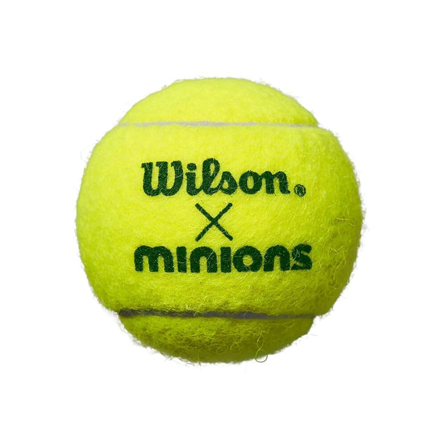 ☆テニスボール　ミニオン Amazon | Wilson(ウイルソン) 硬式テニスボール MINIONS STAGE 1